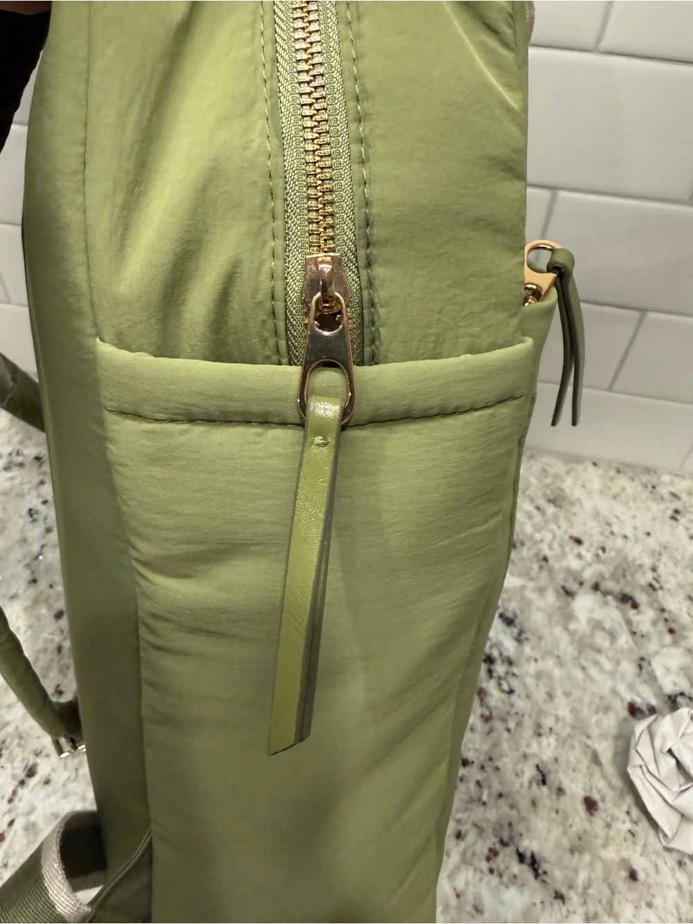 Universal Thread Olive Green Square Everyday Backpack - NEW!